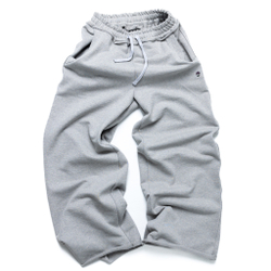 Оверсайз брюки базовые серые