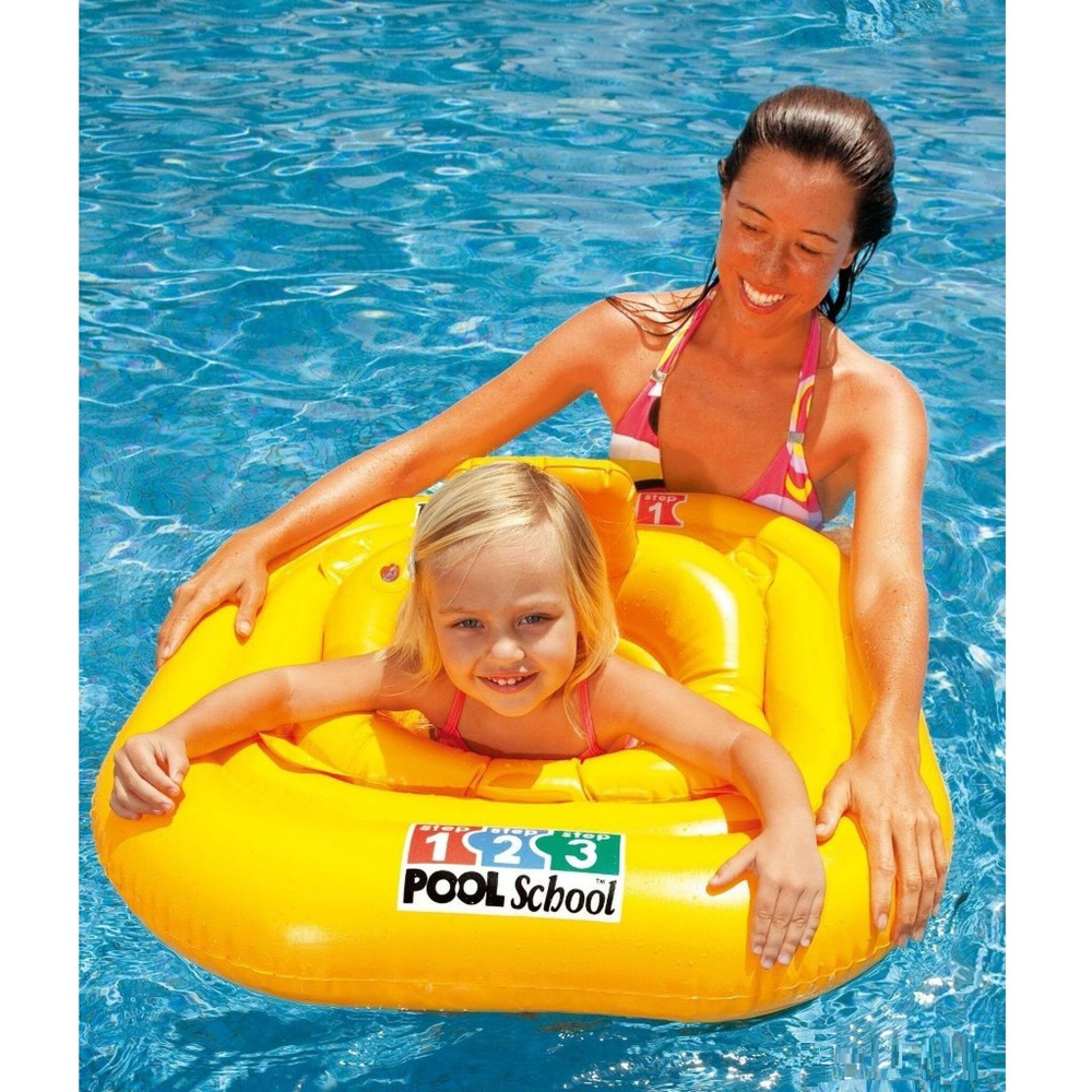 Круг надувной 79х79 см, Intex, с сидением, от 1 до 2 лет, 56587EU