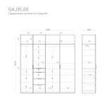 Гардеробная GA05_00