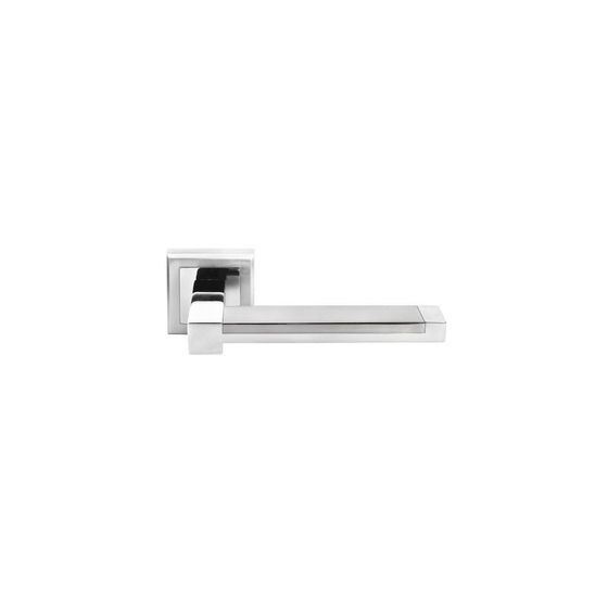 Купить Фото дверной ручки Morelli MH-39 SC/CP-S матовый хром/хром