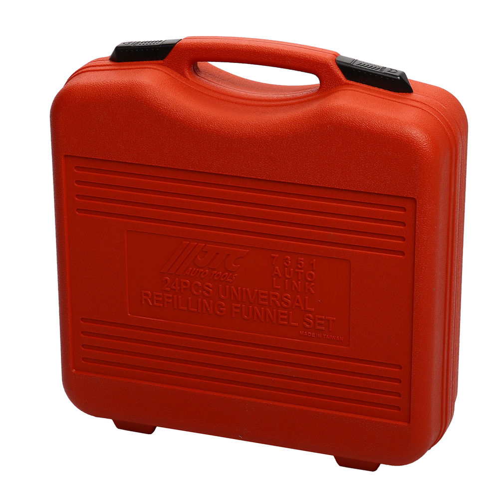 Набор адаптеров для заправки масла универсальный с воронкой 24 предмета JTC