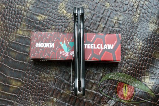 Складной нож STEELCLAW Хамелеон 02 G10 c клинком из стали D2, рукоять G10