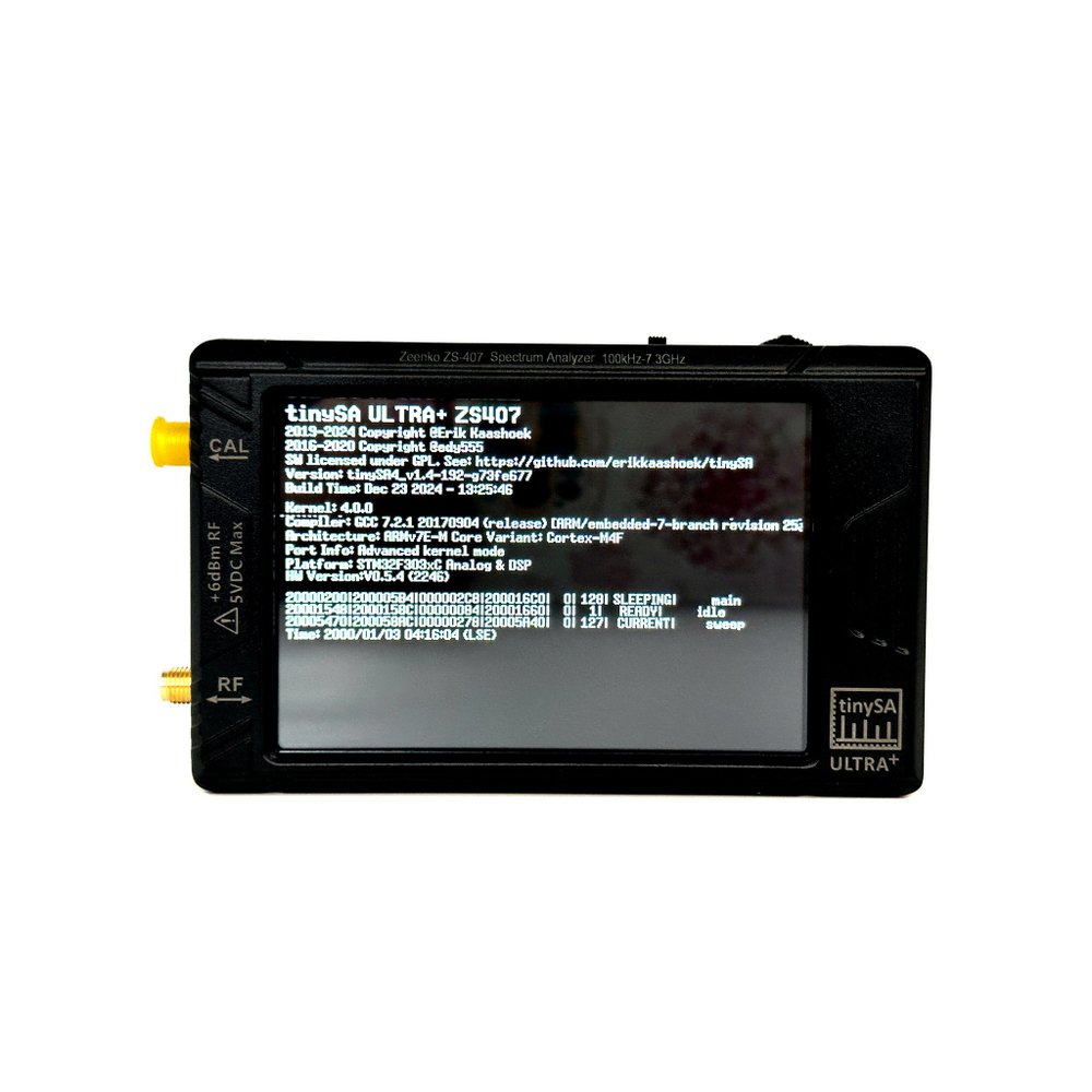 Анализатор спектра TinySa ULTRA Plus