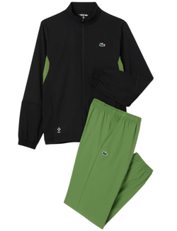 Men's Спортивный костюм Lacoste Tennis x Daniil Medvedev - black/green