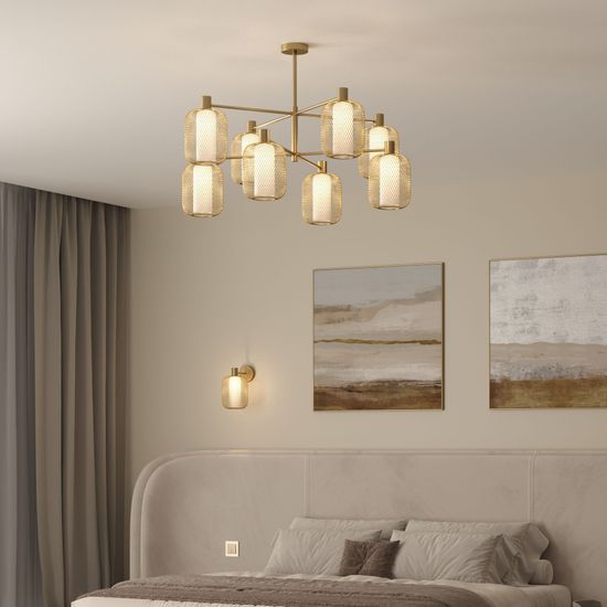 30192/8 потолочный светильник золото