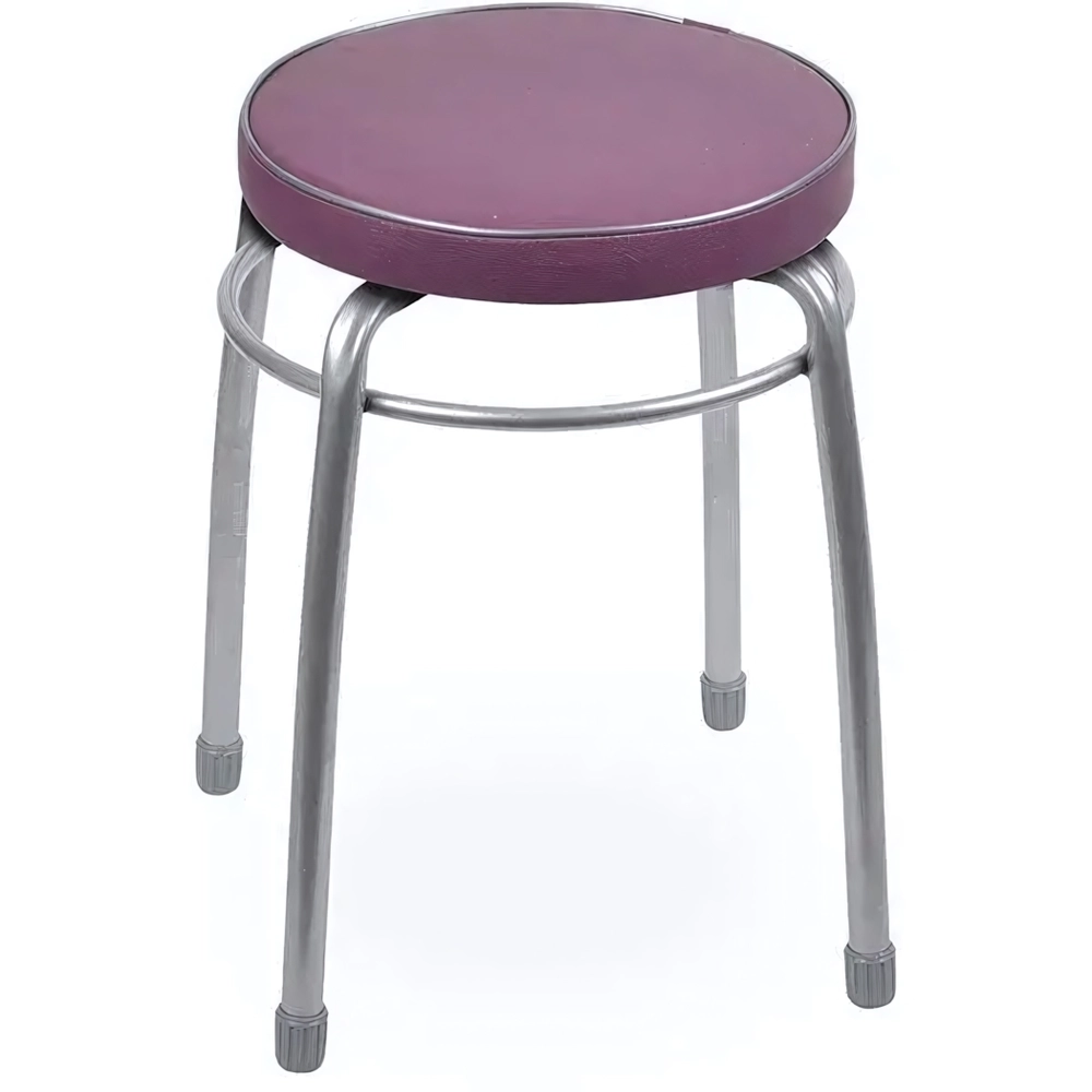 Табурет 'Фабрик 1' на 4-х опорах (круглое сидение 320*320)