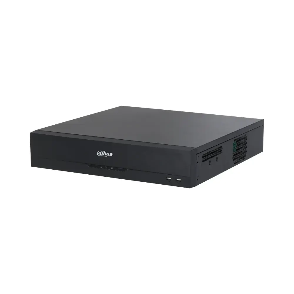DHI-NVR5816-16P-EI Видеорегистратор IP 16-ти канальный с ИИ с ePoE Входящий поток на запись: до 384Мбит/с; Запись : разрешение до 32Мп; HDD: 8 SATA до 16Тб каждый; декодирование: 2-кн@32Мп(20к\с), 16-кн@4Мп(25к\с); Видеовыходы: 2 HDMI, 2 VGA; Сеть: 2 порта 1000Mb; 16 RJ45 100Мбит/с (8 ePoE + 8 PoE/PoE+, до 150Вт); USB:2 порта 2.0, 2 порта 3.0; Аудио вх. вых 1/2 для дуплексной связи; Трев. вх. вых. 16/8; P2P, ONVIF; Поддержка: iOS, Android, Windows Phone; Питание: AC220В, 50Гц; видеоаналитика: 2кн детектор лиц и распознавание лиц (12лиц/с), 4кн охрана периметра, IVS, 8кн SMD; видеоаналитика с камер: 16кн детектор лиц и распознавание лиц, 16кн SMD, 8кн распознавание номеров ТС, тепловая карта, подсчет людей, интеллектуальный поиск.
