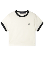 Женская Футболка Cropped Ringer