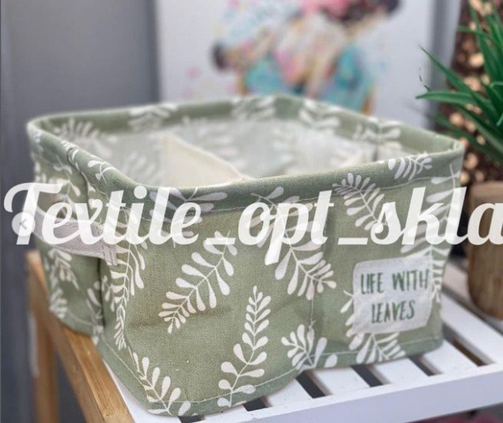 Органайзер Лен Квадрат 4яч ЛИКВИ!