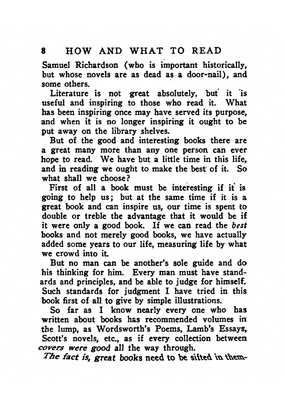 Art of Writing & Speaking the English Language: How to Read and what to Read | Sherwin Cody