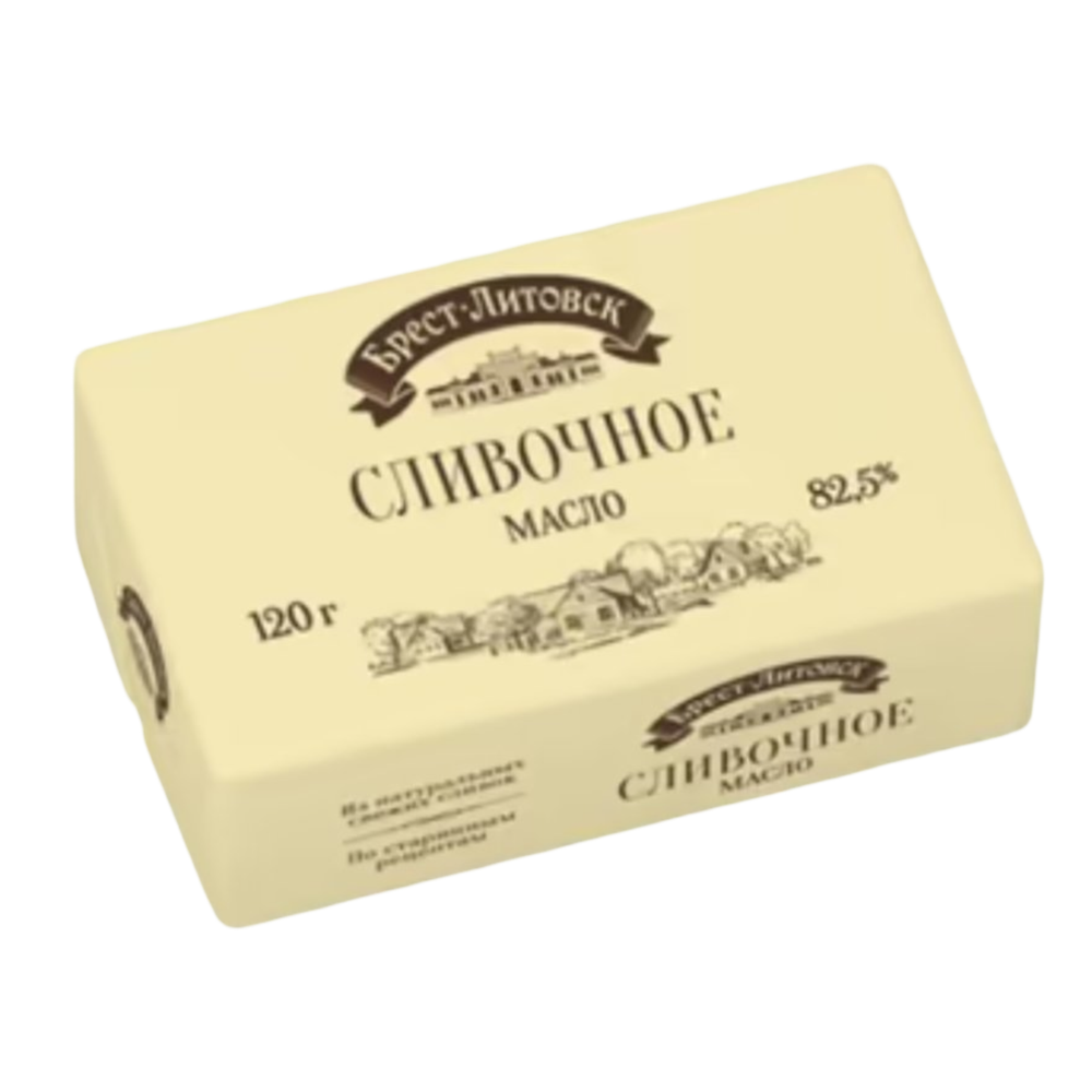 Масло сливочное Брест Литовск 82,5% 120гр
