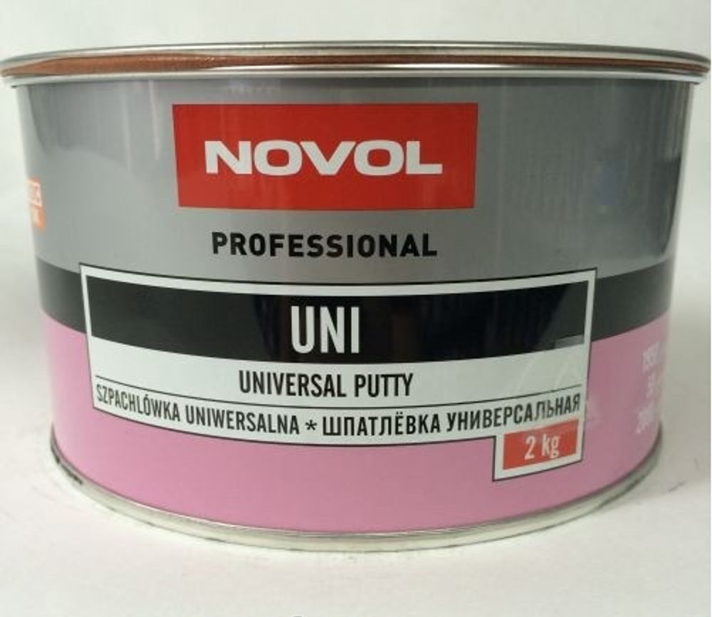 Шпатлевка Novol UNI 2 кг универсальная (NOVOL)