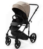 Детская коляска Adamex Zico Deluxe New 2 в 1 ZN-SA09 (ТЕМНО-БЕЖЕВАЯ КОЖА)