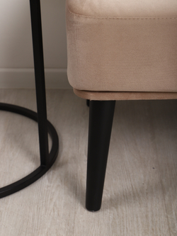 Кушетка Berger бежевый/венге