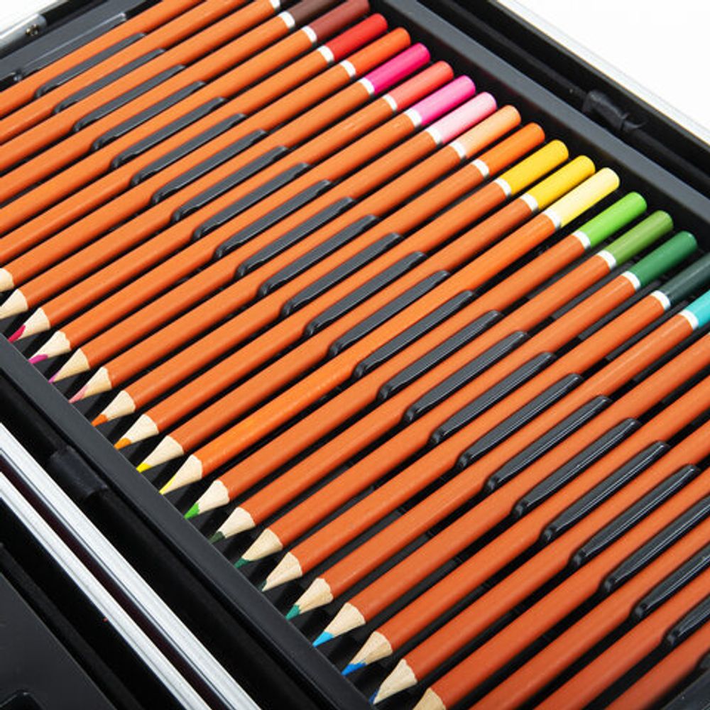 Набор ЮНОГО ХУДОЖНИКА "Cosmo" для рисования и творчества в кейсе ЮНЛАНДИЯ, 163 предмета, 664634