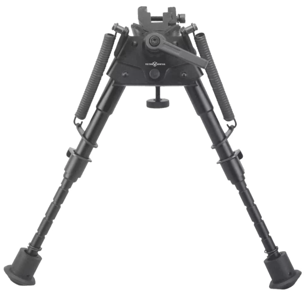 Сошки Vector Optics Defence Carbon, Fiber 6-9" Swivel Bipod, на быстросъемные антабки + адаптер Picatinny (15,5-23 см)