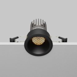 Светильник встраиваемый светодиодный Maytoni   DL115-10W-3K-B