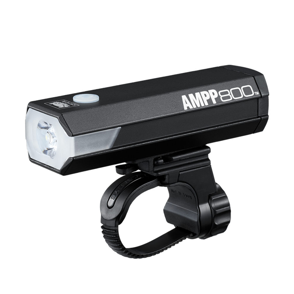 Фара передняя AMPP800, 800 Lm, 5 режимов,  USB зарядка Li-ion встроенн аккум. Инд уп HL-EL088RC