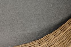 "Барселона" кресло из искусственного ротанга, цвет соломенный