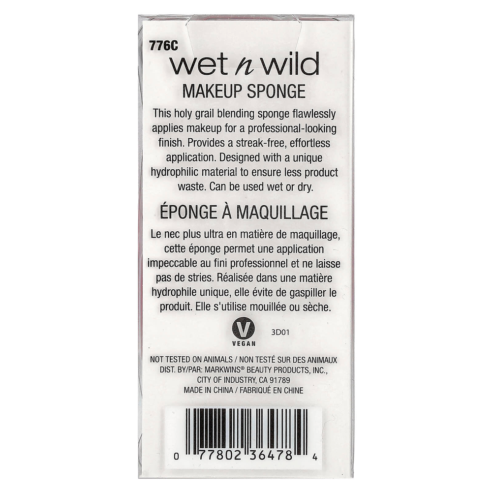 wet n wild, Спонж для макияжа, 1 шт.