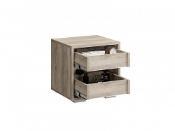 Тумба прикроватная Наоми ТБ-15, графит