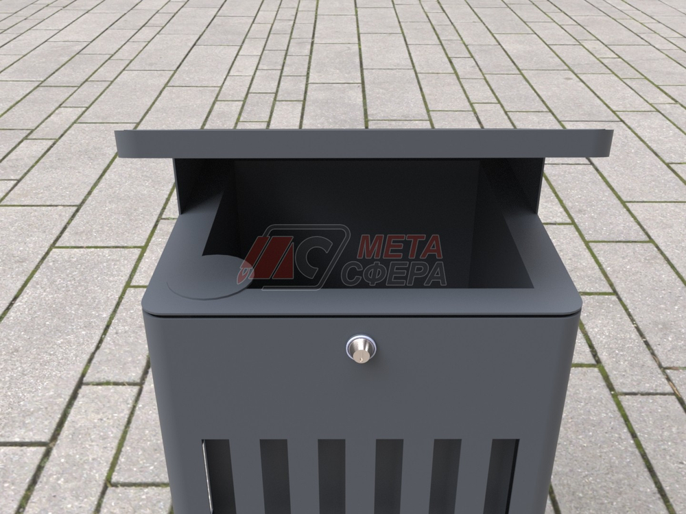 Урна LITTER BIN 1520 с крышкой