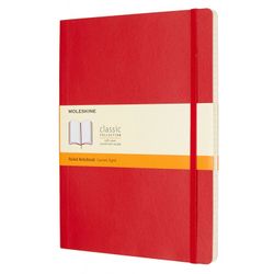 Блокнот Moleskine Classic Soft XLarge красный (QP621F2)