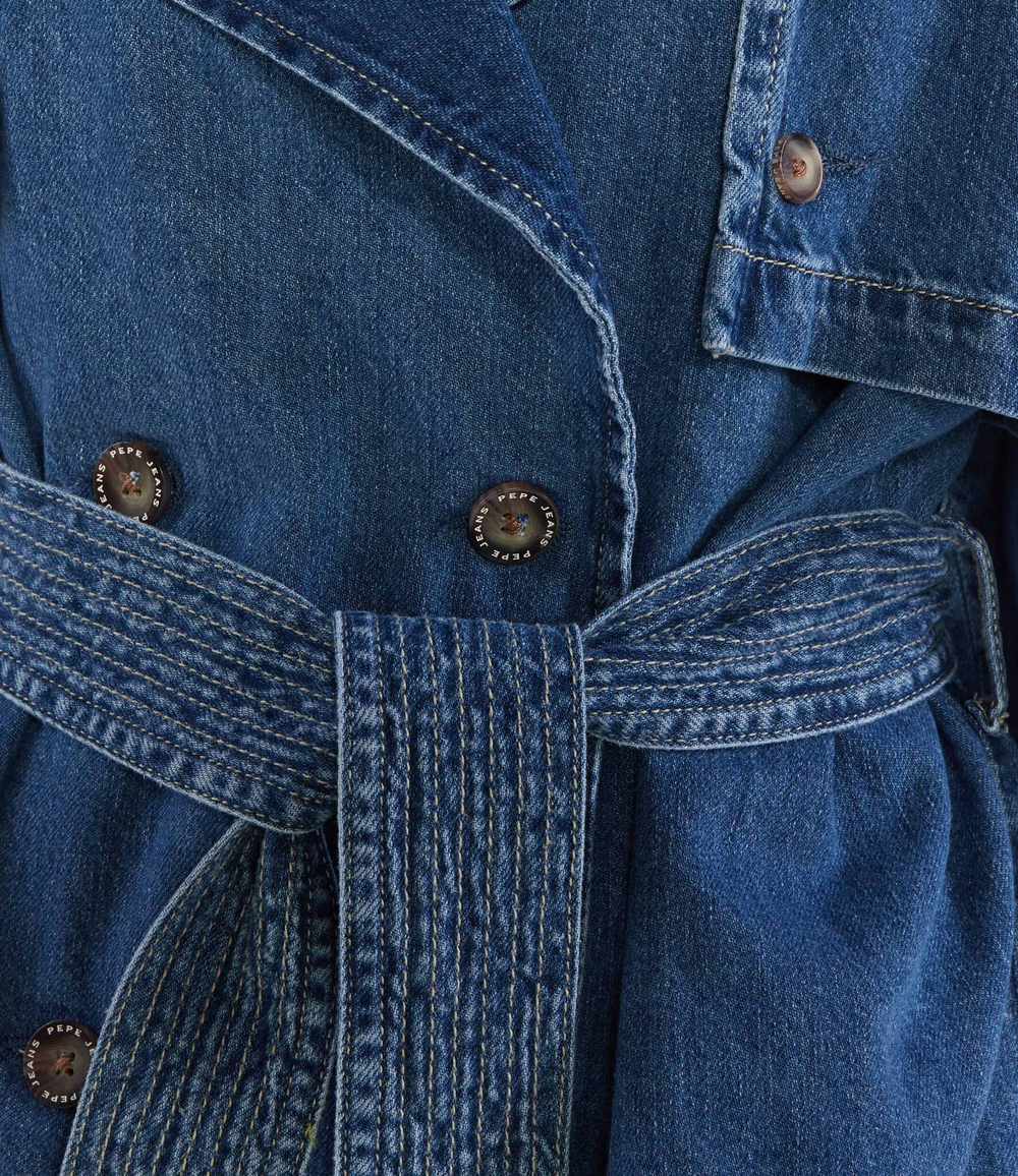 Джинсовая куртка DUNE Pepe Jeans London - голубой(PL402380)