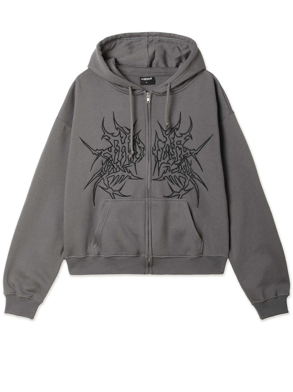 Женская Толстовка Ink Grey Zip Up