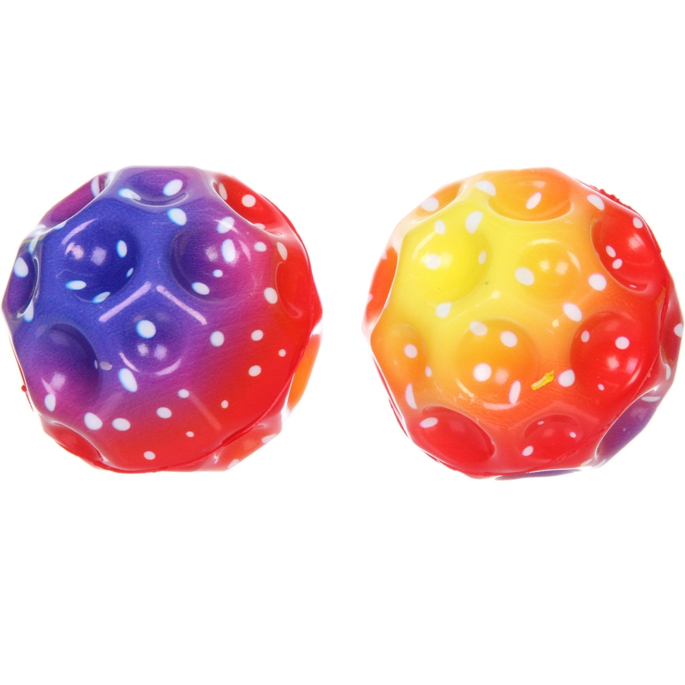 Мяч 7 см «Лунный камень» (антистресс) попрыгун, микс СТИКЕР НА ШОУ-БОКС