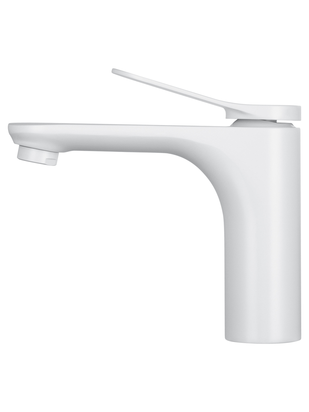 Смеситель для раковины WONZON & WOGHAND, Белый матовый (WW-A40482-MW)