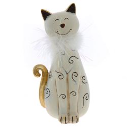 GAEM Фигурка декоративная "Кошка", L11 W8 H24 см, 2в.