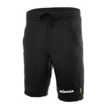 Шорты тренировочные MIKASA MT209-049-L, размер L, черный