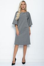 Платье Елена (черно-белое) П11307 LT Collection