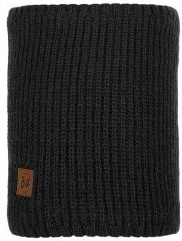 Шарф-труба вязаный с флисом Buff Neckwarmer Knitted Polar Rutger Graphite Фото 1