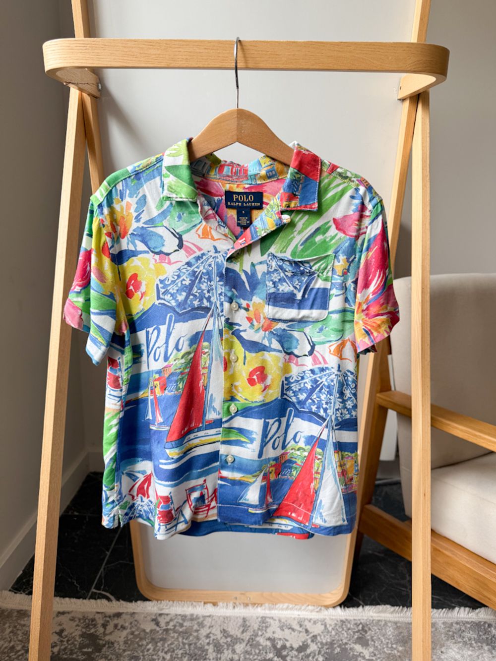 Рубашка из вискозы Polo Ralph Lauren, 110