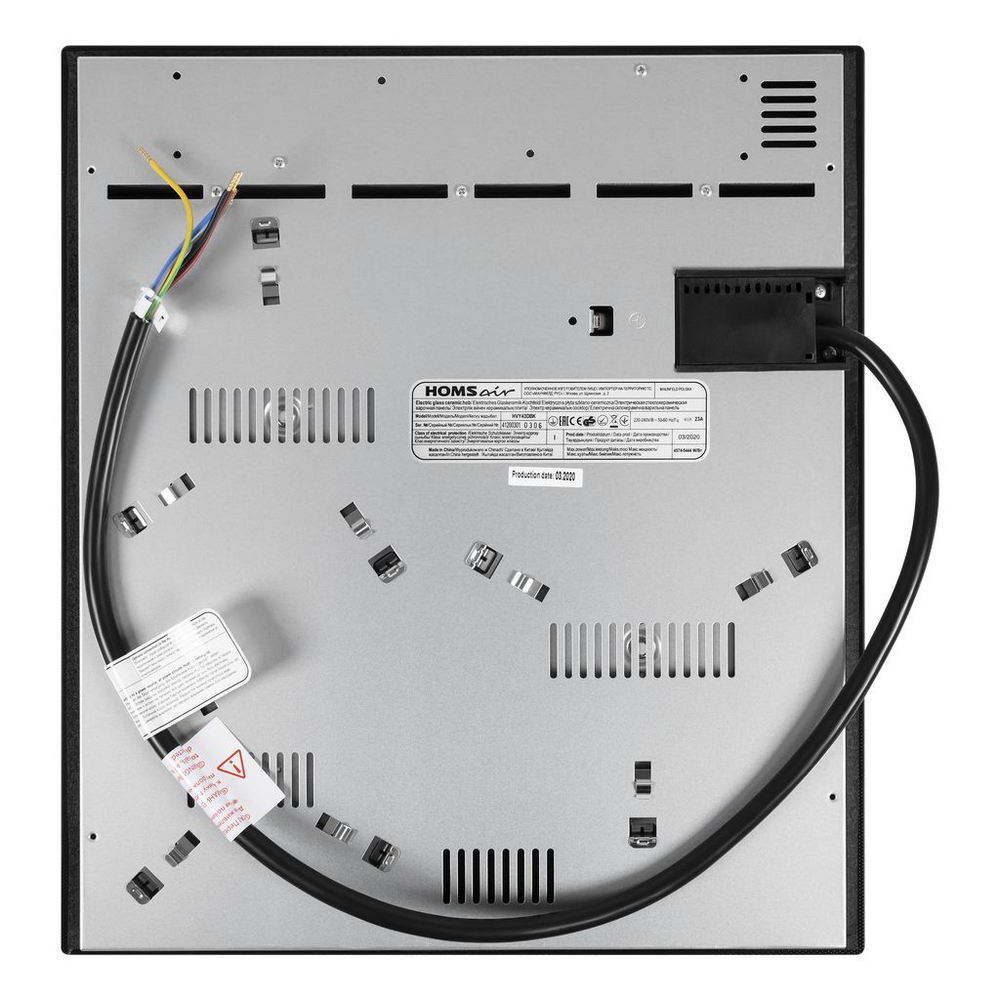 Электрическая варочная панель HOMSair HVY43DBK фото 8
