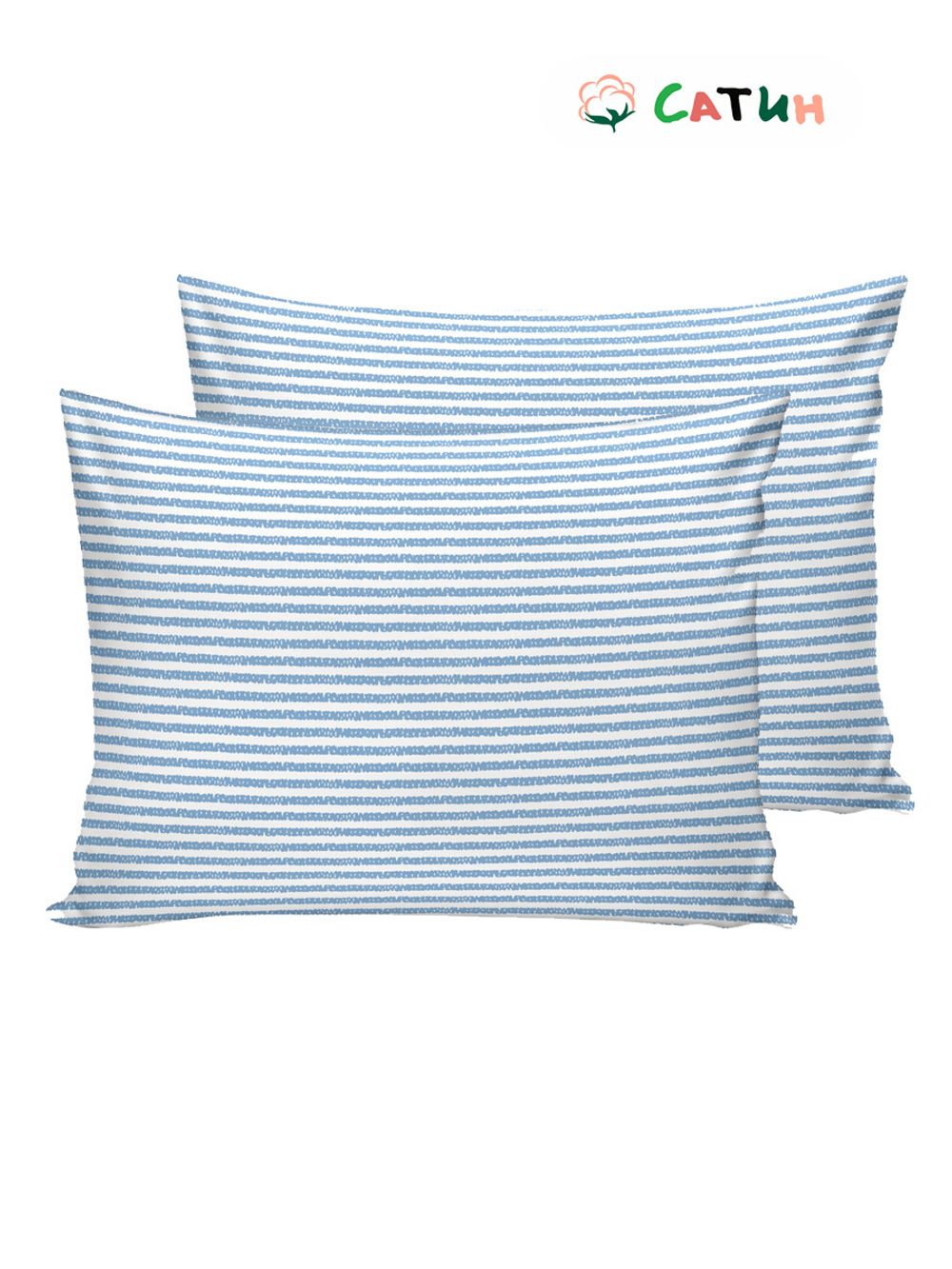 Постельное белье сатин Milky Garden "Уилтон" 2-спальное Наволочка 50x70 см 2 шт Простынь 240x215 см Пододеяльник 175x215 см