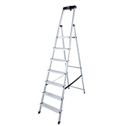 SAFETY Складная стремянка 7 ступ. с полочкой