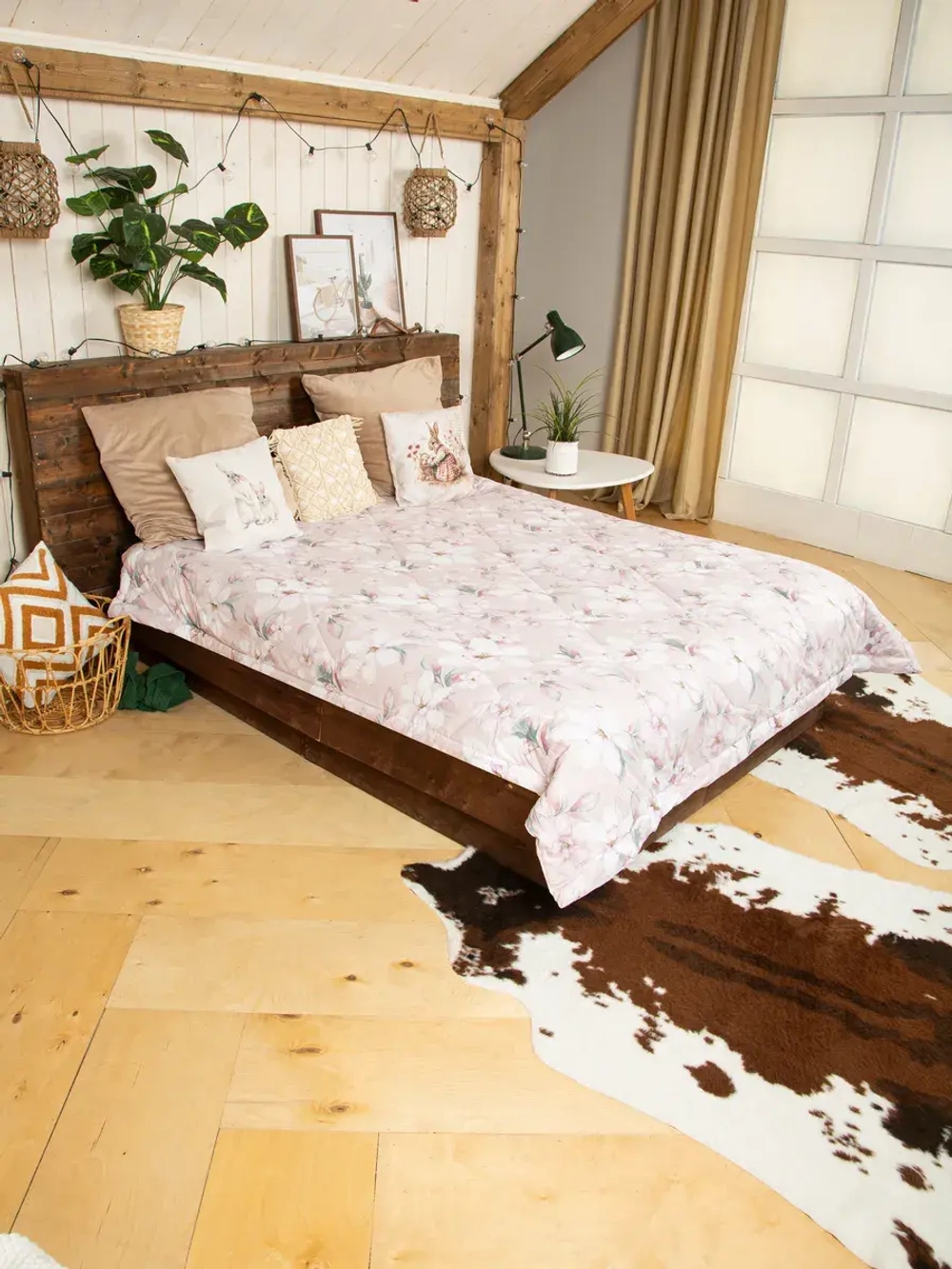 Одеяло евро всесезонное легкое лен хлопок 200 х 220