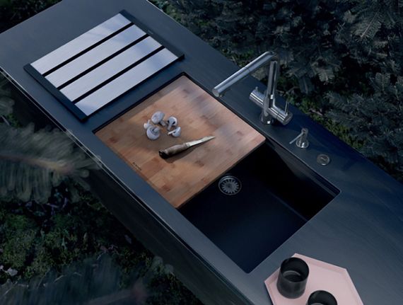 Смеситель SCHOCK Vitus нерж.сталь