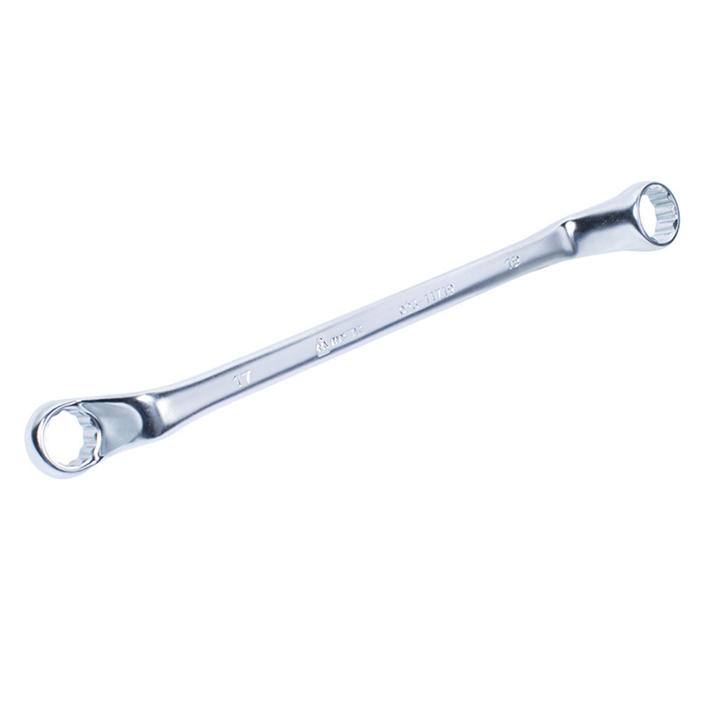 МАСТАК (023-11719) Ключ накидной 17х19 мм