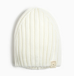 Шапка вязаная для девочек р. 46, молочный 9530811 (Крошка Я)