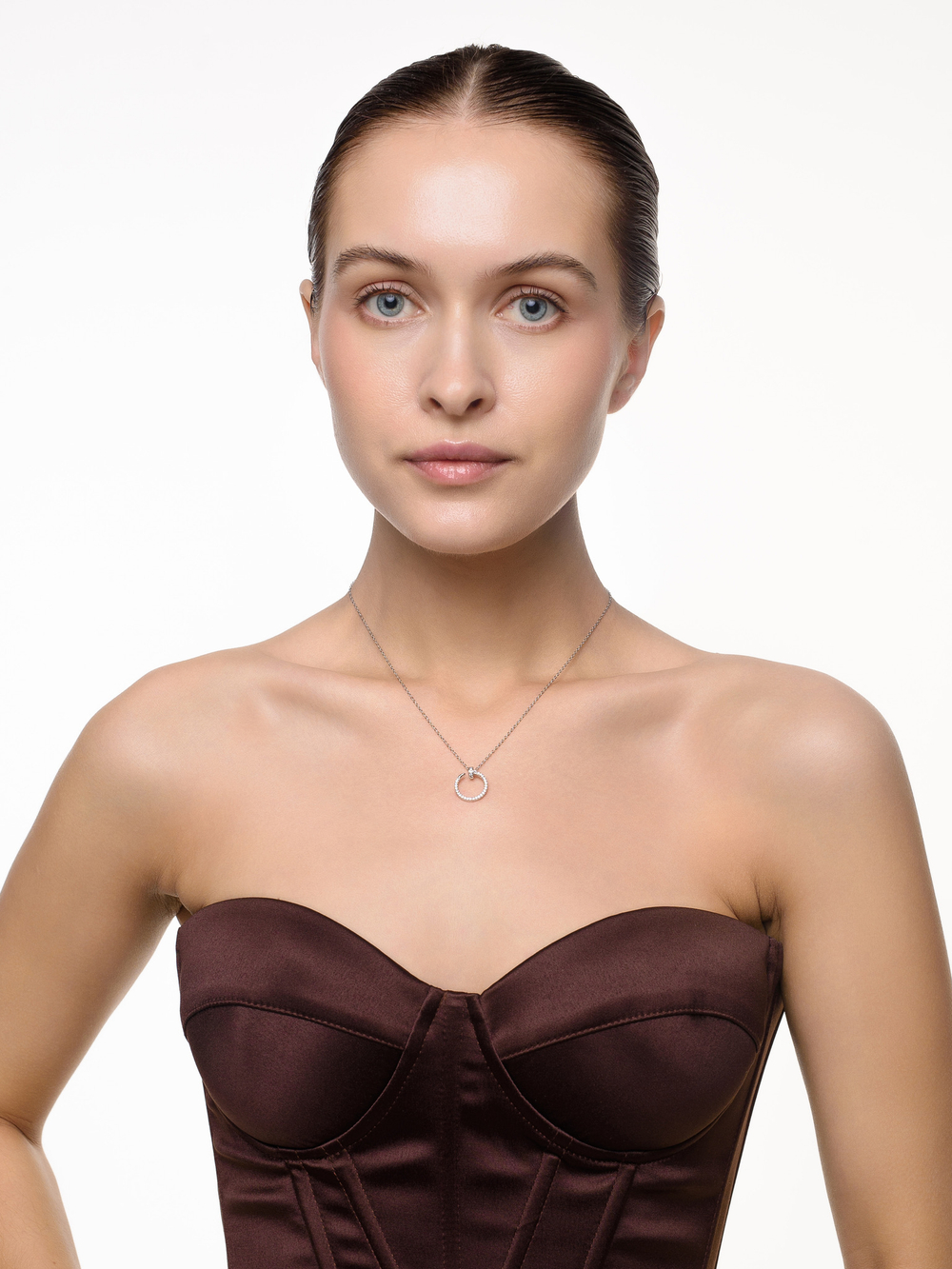 Колье "Ring Shine" Silver