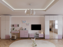 Антресоль для шкафа, Окленд, белая 79-678.1