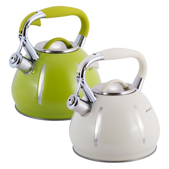 Чайник 3 л. из нержавеющей стали со свистком Kamille KM-0691