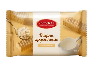 ВАФЛИ АКФ СЛИВОЧНЫЕ 200ГР
