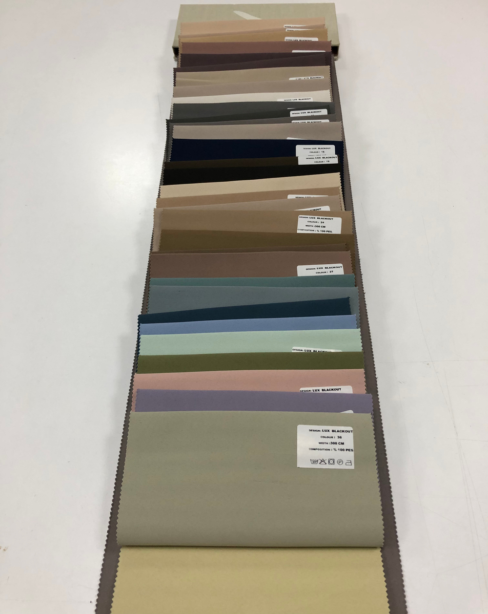 Портьерная ткань blackout двусторонний Aisa арт. Lux blackout (высота 300 см, Турция)