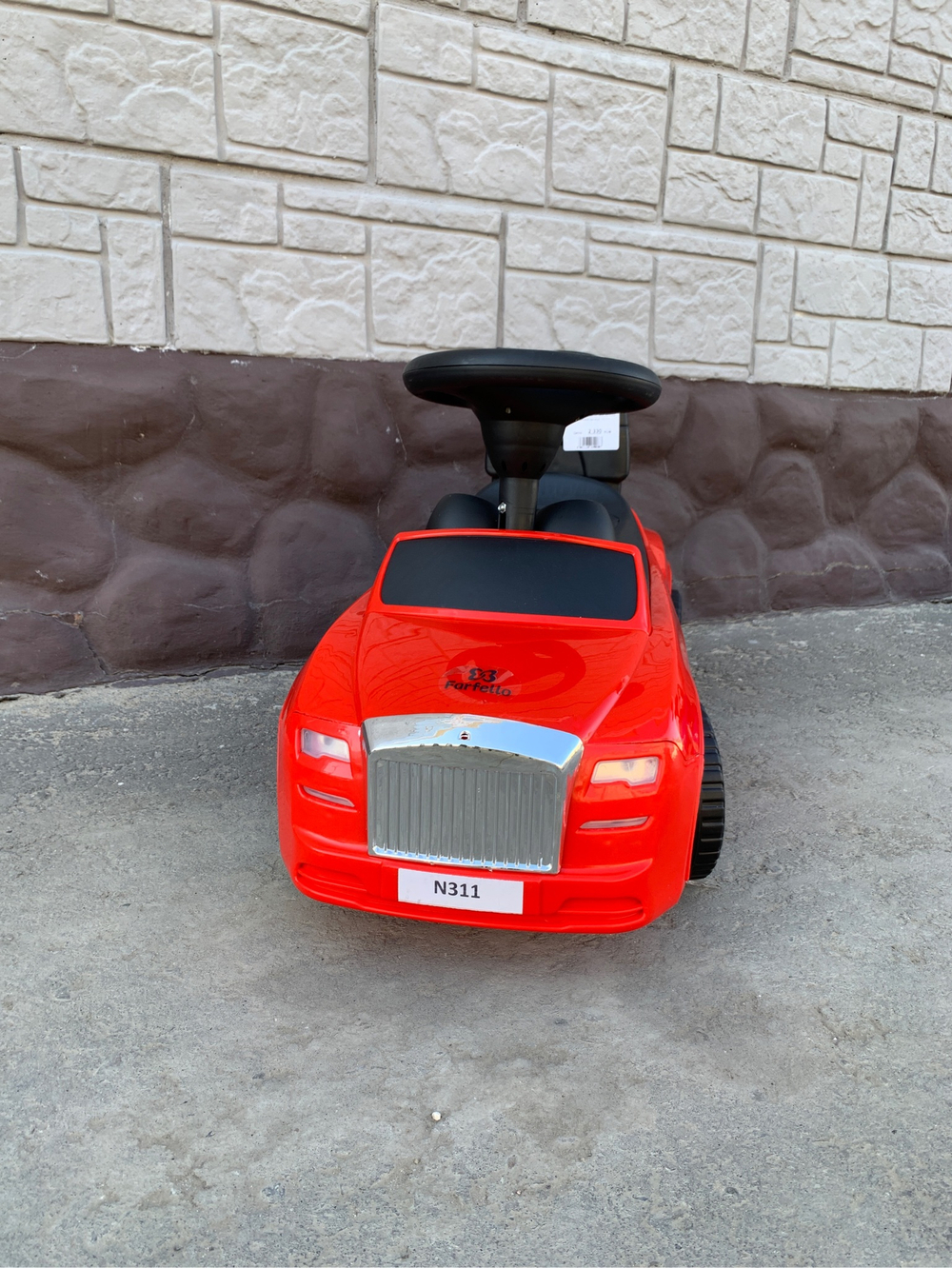 Игрушка несущая массу тела ребенка N311 красный Артикул: N311/1