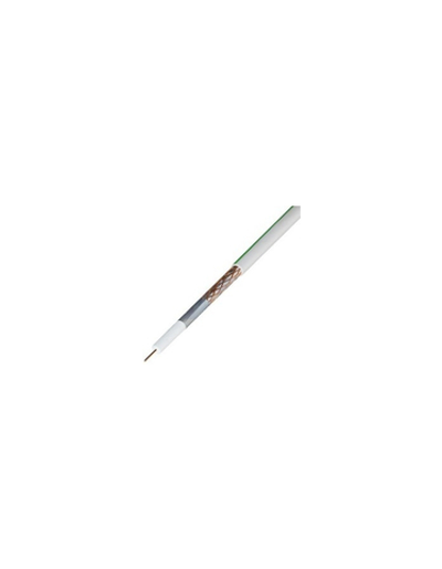 REXANT (01-2431) Кабель SAT 703 B, Cu/Al/Cu, (75%), 75 Ом, 100м., белый